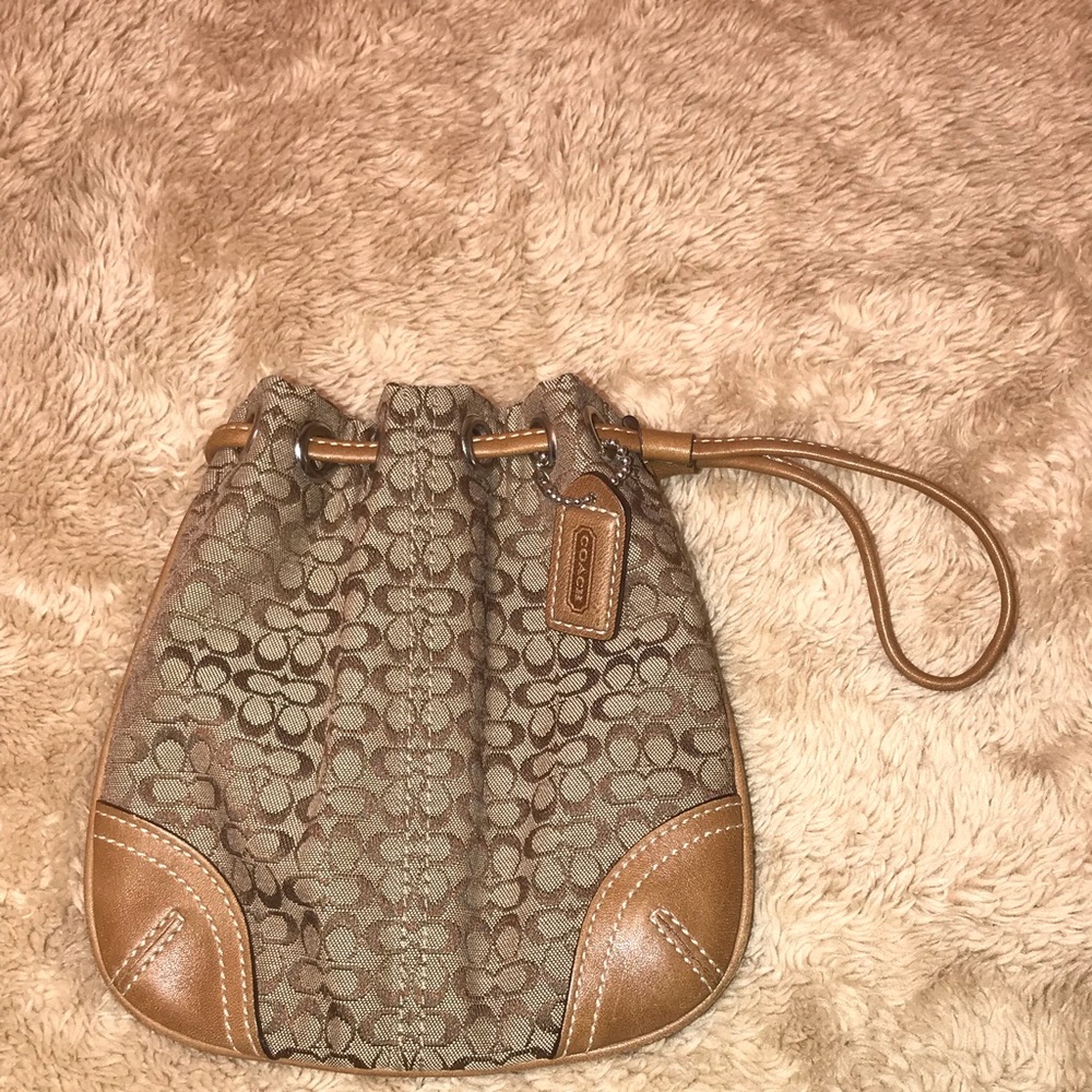 Coach pouch
